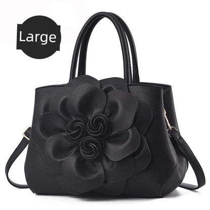 Genuine Leather Embroidery Shoulder & Crossbody Bag - Maison Novaire