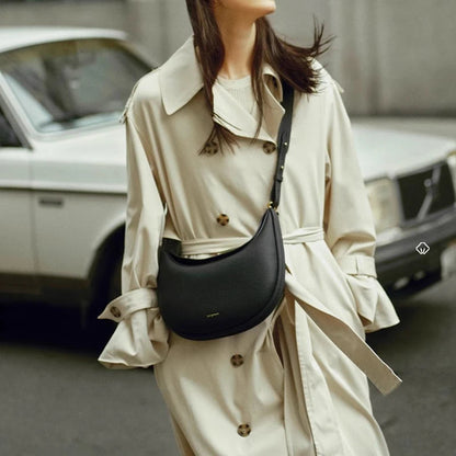 Genuine Leather Shoulder Bag. - Maison Novaire