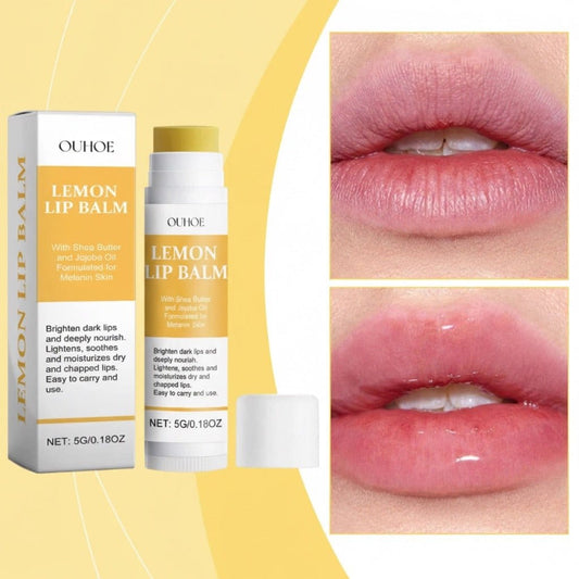 Ginger Lemon Lip Balm – Brightening & Moisturizing Care - Maison Novaire #