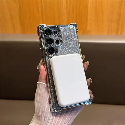 Glitter MagSafe Stand Samsung Case - Maison Novaire