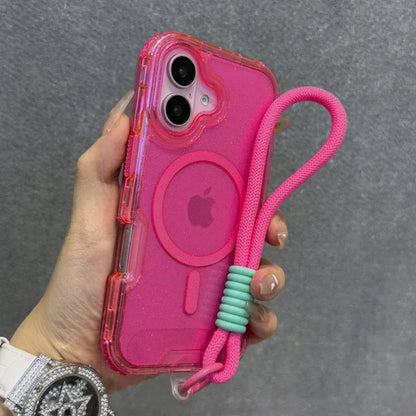 Glitter Transparent Magnetic MagSafe Case for IPhone 17 - Maison Novaire