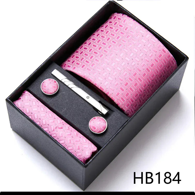 Green Necktie Gift Set - Maison Novaire #