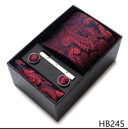 Green Necktie Gift Set - Maison Novaire #