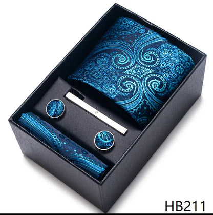 Green Necktie Gift Set - Maison Novaire #