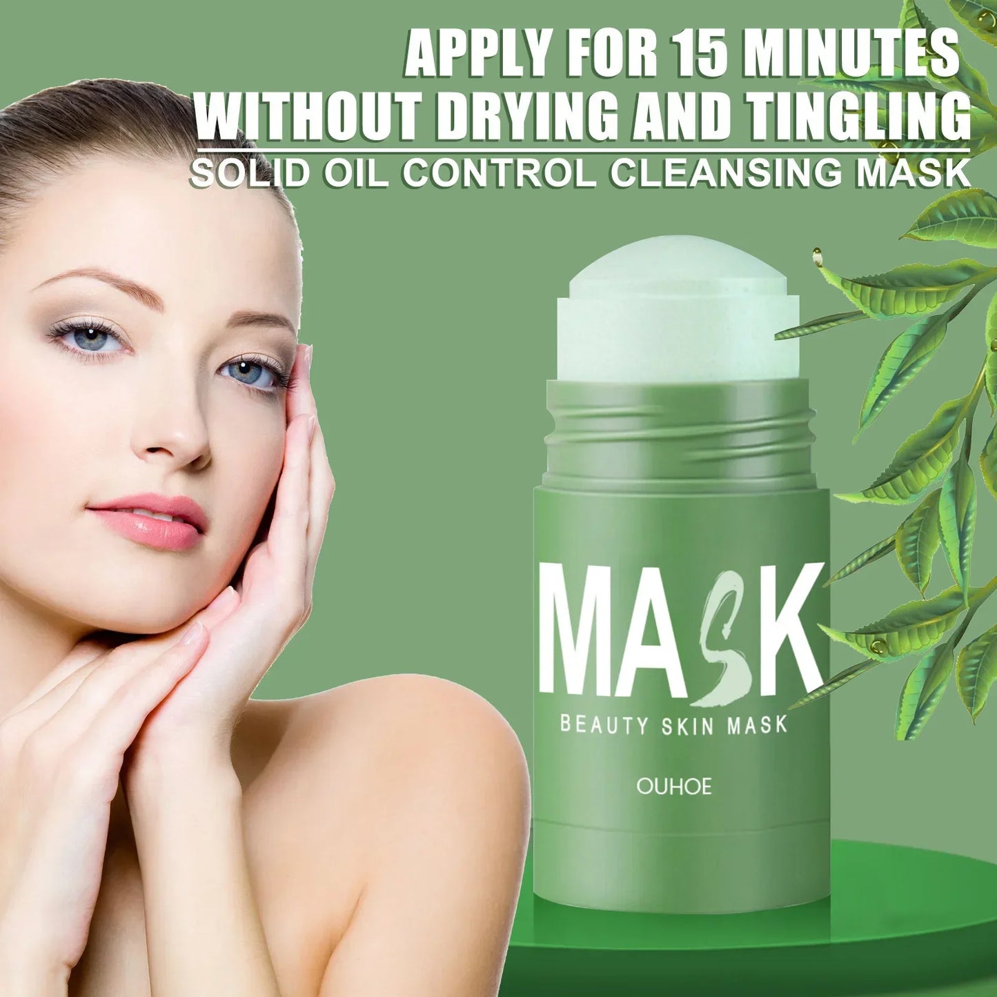 Green Tea Anti Aging Mask. - Maison Novaire #