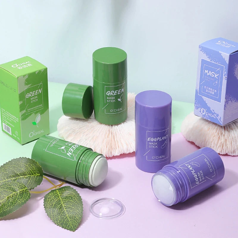 Green Tea Honey Peach Facial Mask Stick - Maison Novaire