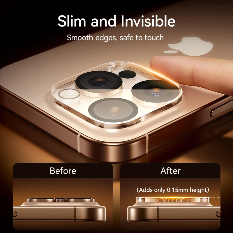 HD Lens Protective Glass For iPhone. - Maison Novaire