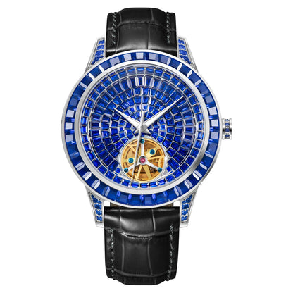 Haemmer Jacob Tourbillon Leather Watch - Maison Novaire