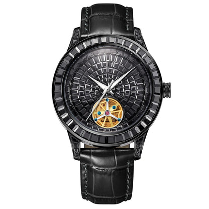 Haemmer Jacob Tourbillon Leather Watch - Maison Novaire