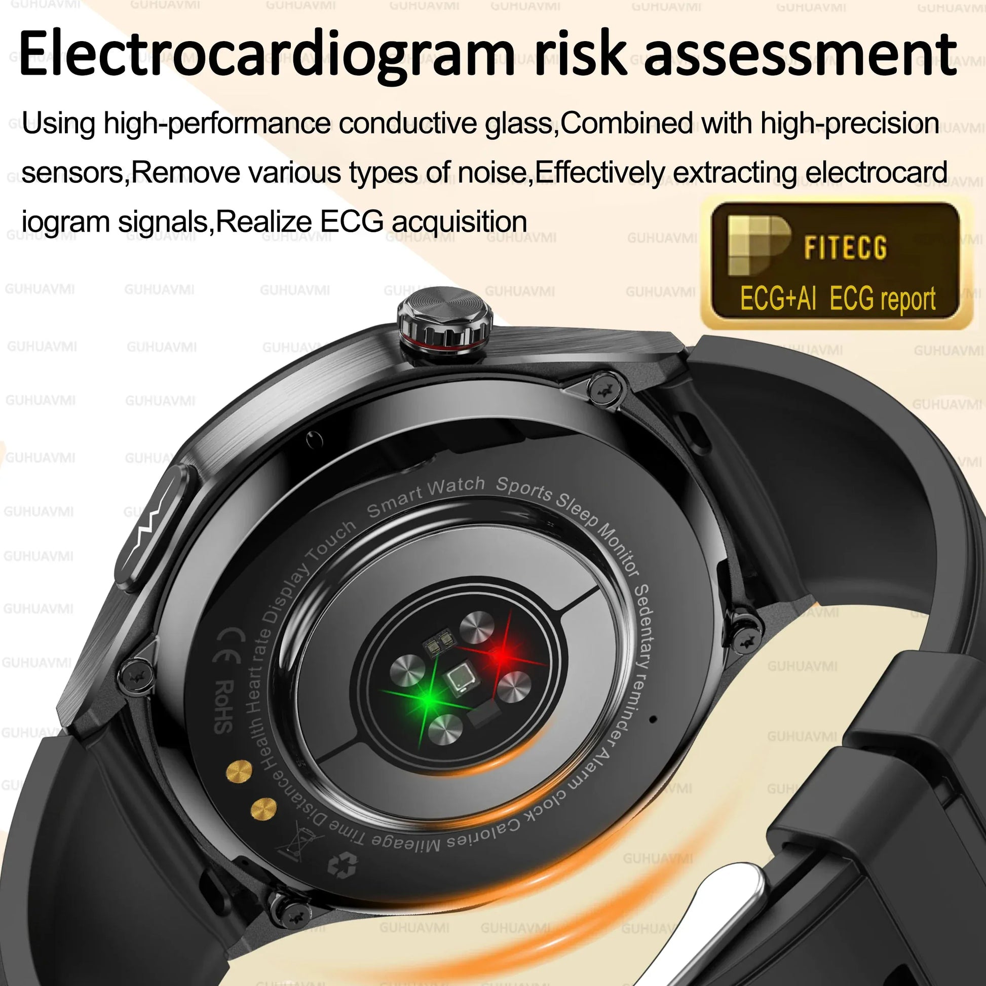 Health Care HUAWEI DT5 Nursing level Smart watch. - BLAKESTORE-NG