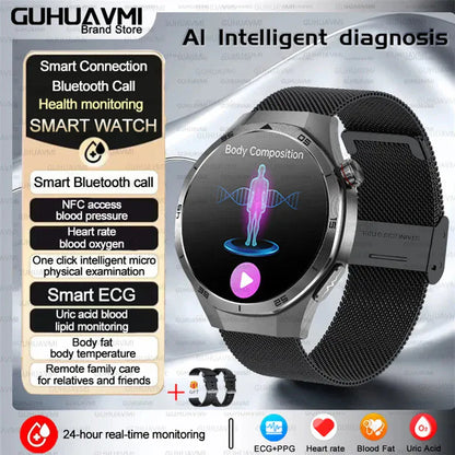 Health Care HUAWEI DT5 Nursing level Smart watch. - BLAKESTORE-NG