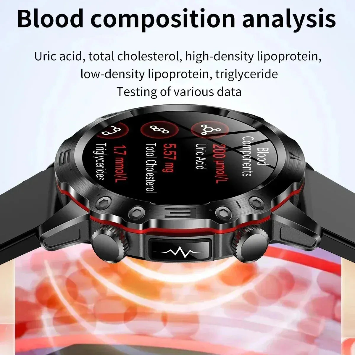 Health Monitor Smart Watch. - BLAKESTORE-NG