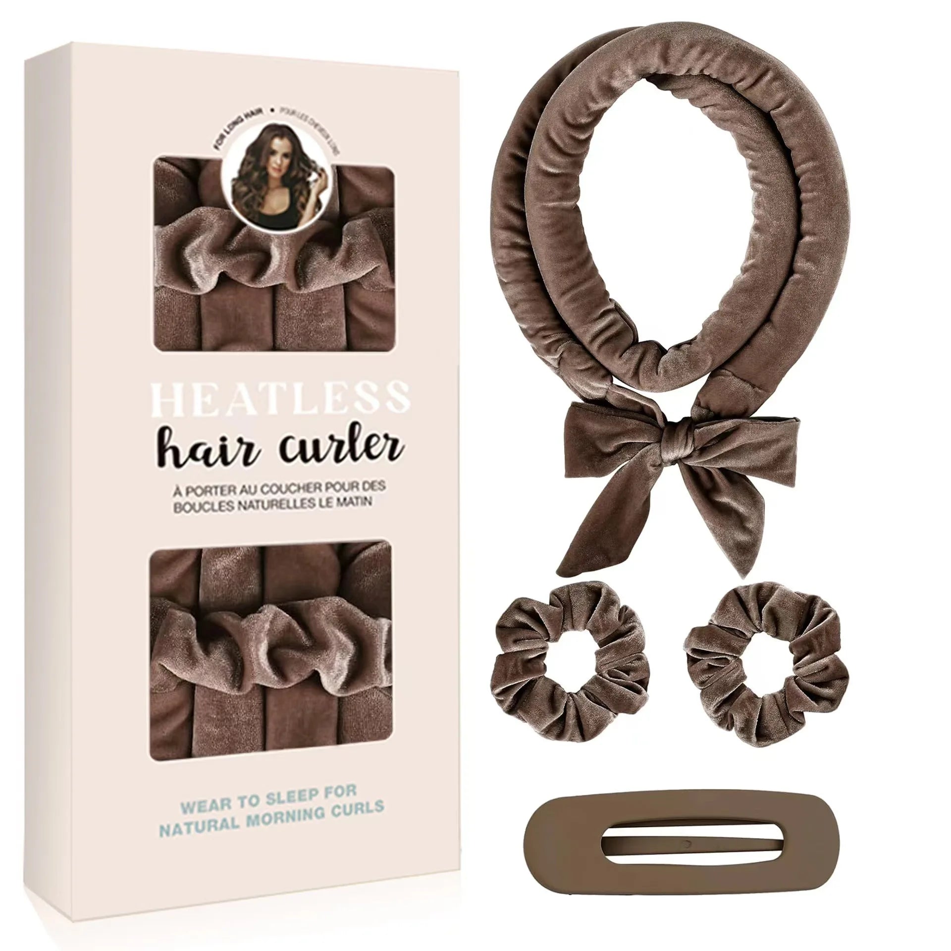 Heatless Curling Rod Headband for Soft Overnight Curls - Maison Novaire