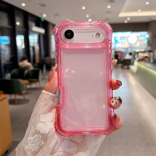 Heavy Duty 3-in-1 Clear Anti-Drop iPhone Case | Shockproof Protective Cover - Maison Novaire
