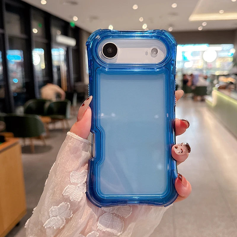 Heavy Duty 3-in-1 Clear Anti-Drop iPhone Case | Shockproof Protective Cover - Maison Novaire