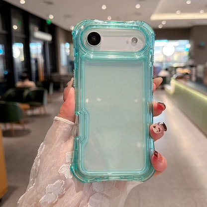 Heavy Duty 3-in-1 Clear Anti-Drop iPhone Case | Shockproof Protective Cover - Maison Novaire