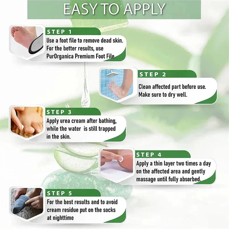 Herbal Anti Crack Foot Heel Cracking Repair Cream. - Maison Novaire