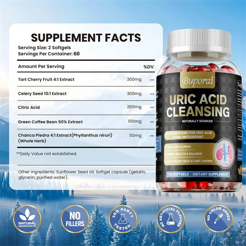 Herbal Supplement-Uric Acid Cleanser & Kidney Support. - BLAKESTORE-NG