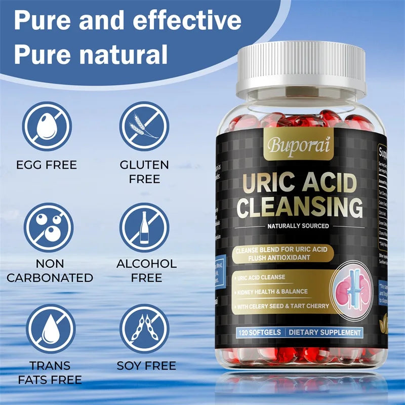 Herbal Supplement-Uric Acid Cleanser & Kidney Support. - Maison Novaire