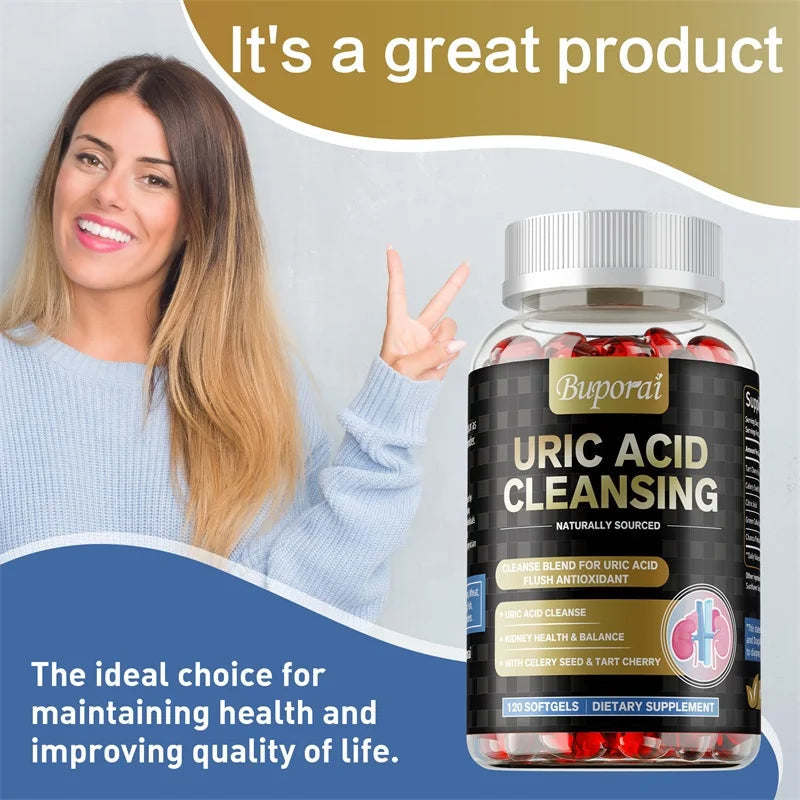Herbal Supplement-Uric Acid Cleanser & Kidney Support. - Maison Novaire