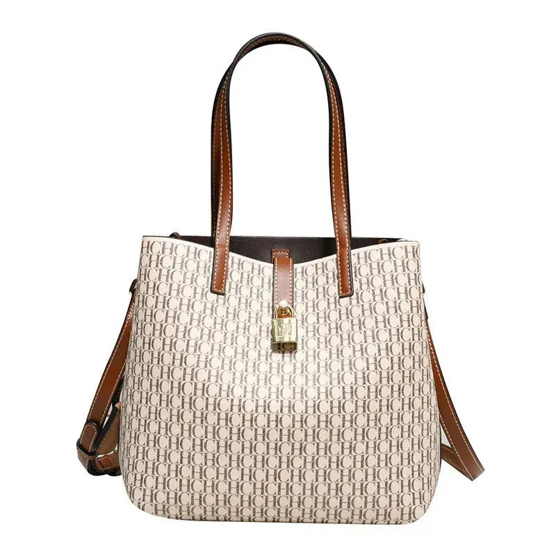 High-End Tote Bag – Korean Style One-Shoulder Handbag - Maison Novaire #