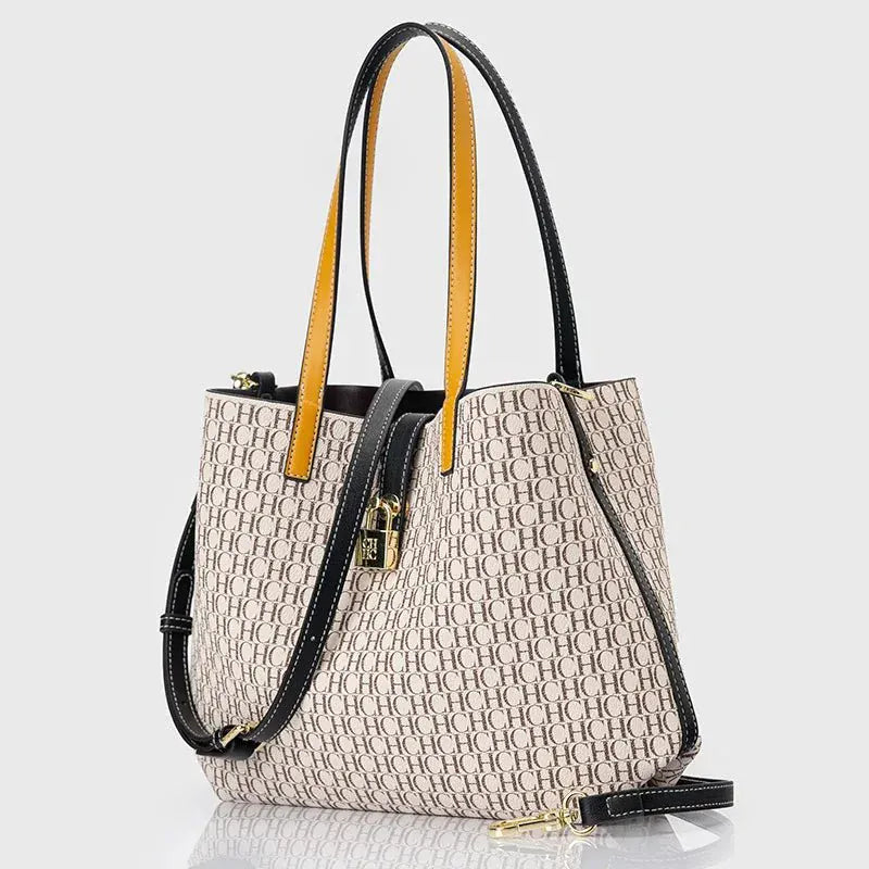High-End Tote Bag – Korean Style One-Shoulder Handbag - Maison Novaire #