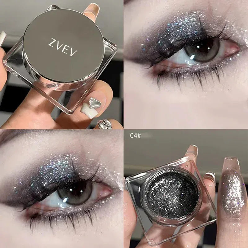 High Gloss Black Eyeshadow Make Up Palette - Maison Novaire #