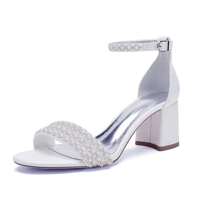 High Heels Evening Formal Party Dress Sandals. - Maison Novaire