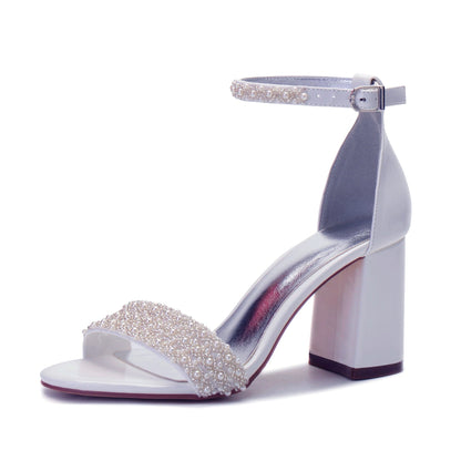High Heels Evening Formal Party Dress Sandals. - Maison Novaire
