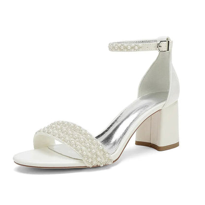 High Heels Evening Formal Party Dress Sandals. - Maison Novaire