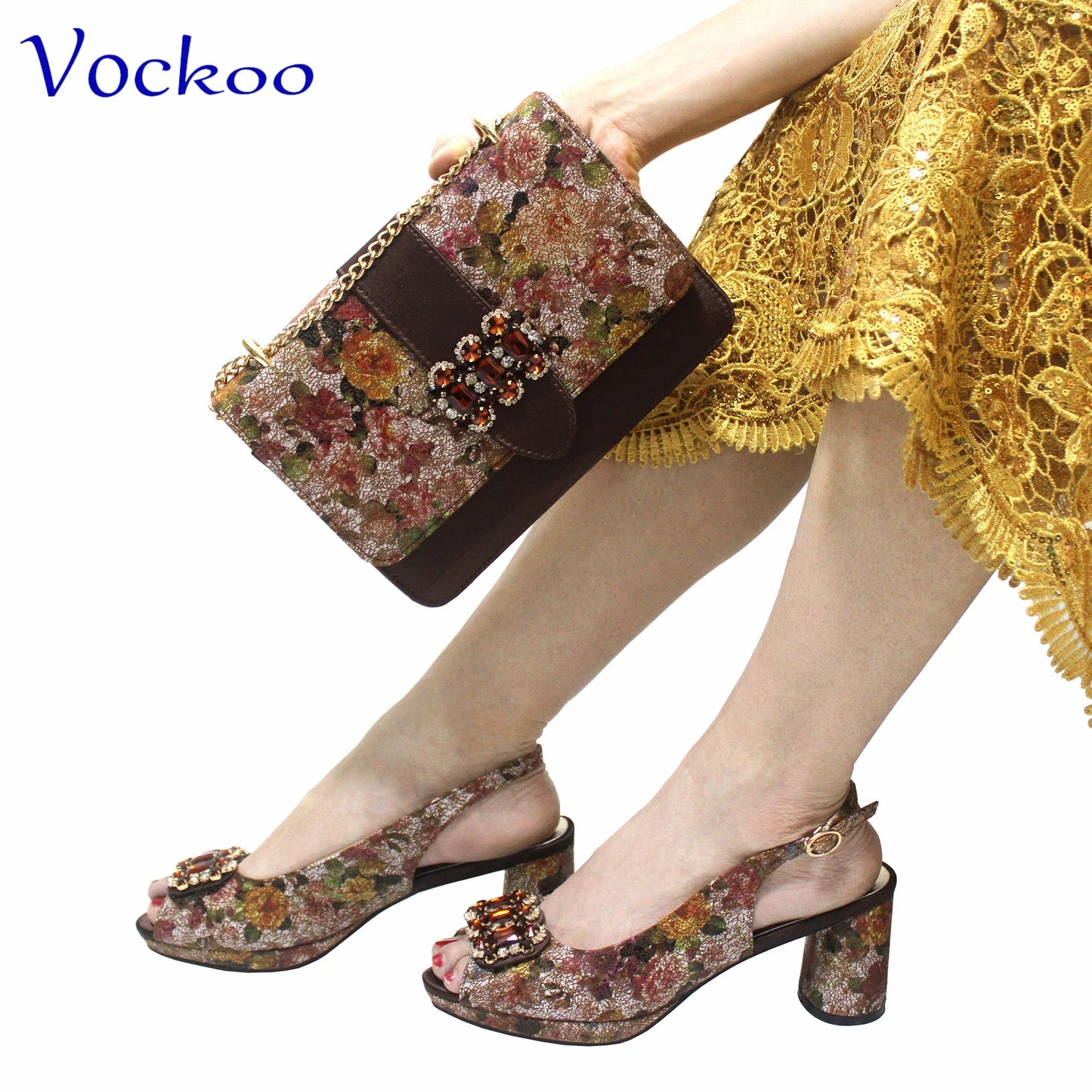 High Quality Comfortable Italian Shoes and Bag Set - BLAKESTORE-NG