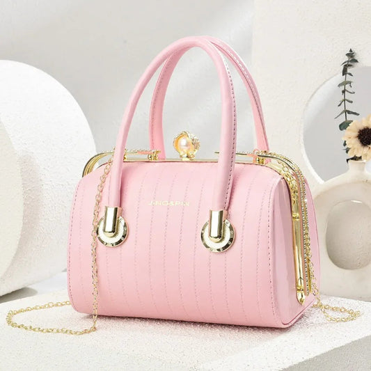High-quality Exquisite Women's Boston Pillow Bag. - Maison Novaire