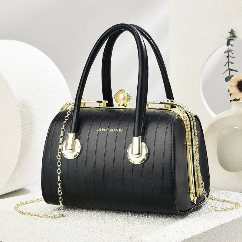 High-quality Exquisite Women's Boston Pillow Bag. - Maison Novaire #