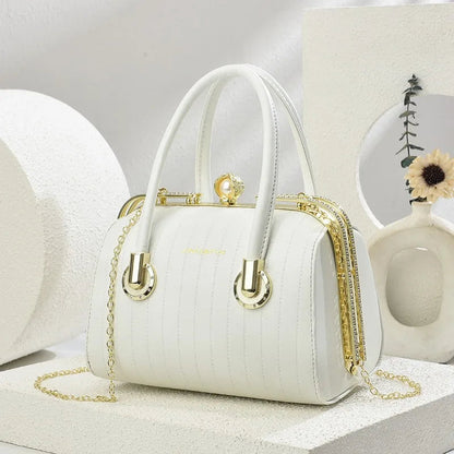 High-quality Exquisite Women's Boston Pillow Bag. - Maison Novaire #