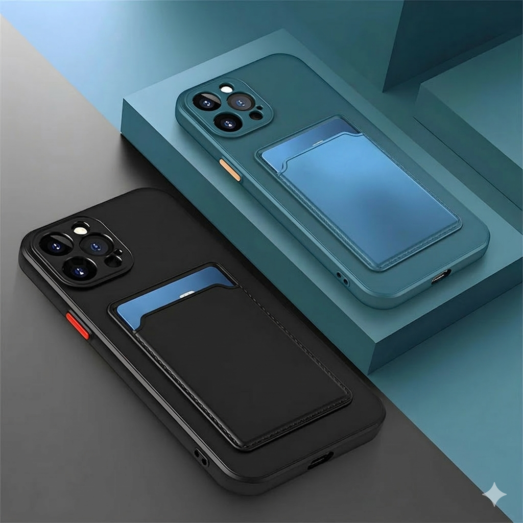 Luxury Soft Silicone Wallet Case