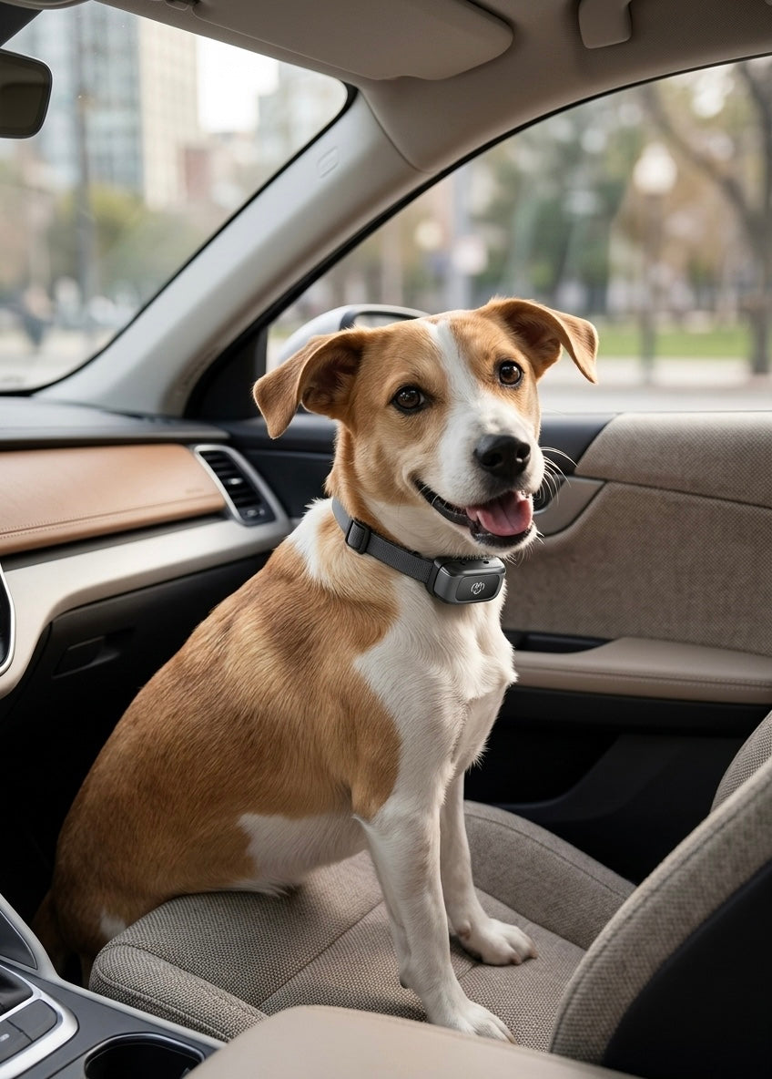 Pet Dog Anti-Barking Device | Ultrasonic Vibration Training Collar