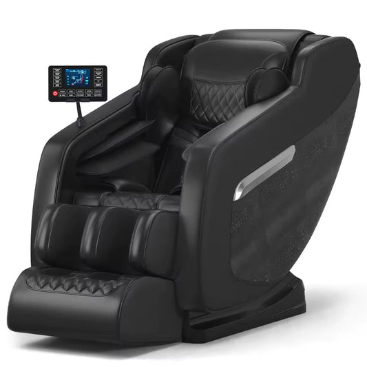 Premium 4D Zero Gravity Massage Chair for Recovery  - black - Maison Novaire