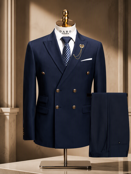 Slim-Fit Two-Piece Business Suit | Maison Novaire Collection  - PD8211-A2 / XS - Maison Novaire