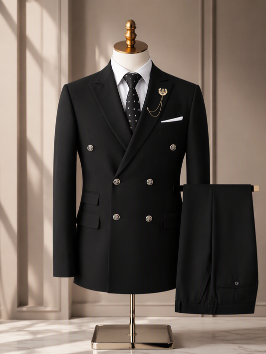 Slim-Fit Two-Piece Business Suit | Maison Novaire Collection  - PD8211-A1 / XS - Maison Novaire