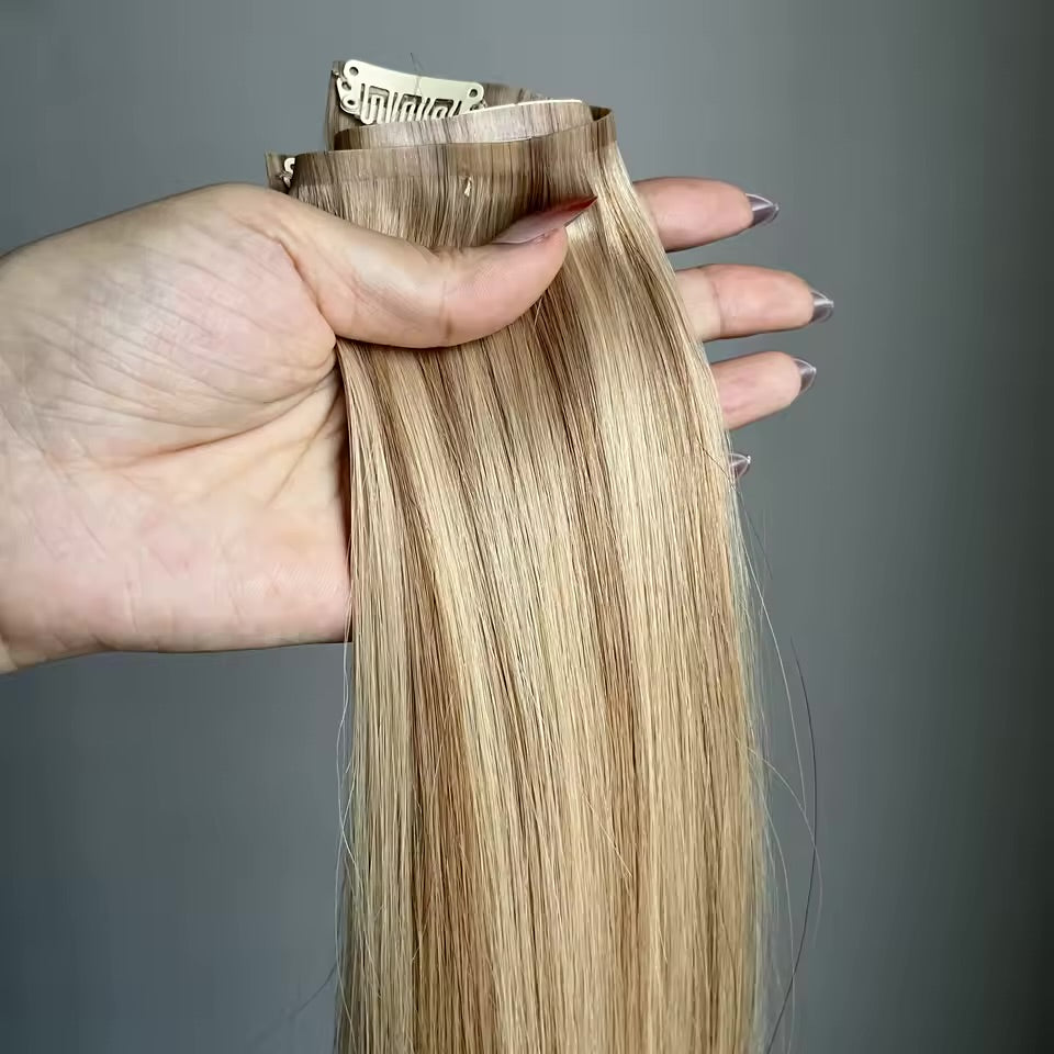 Balayage Remy Clip-In Human Hair Extensions | Maison Novaire