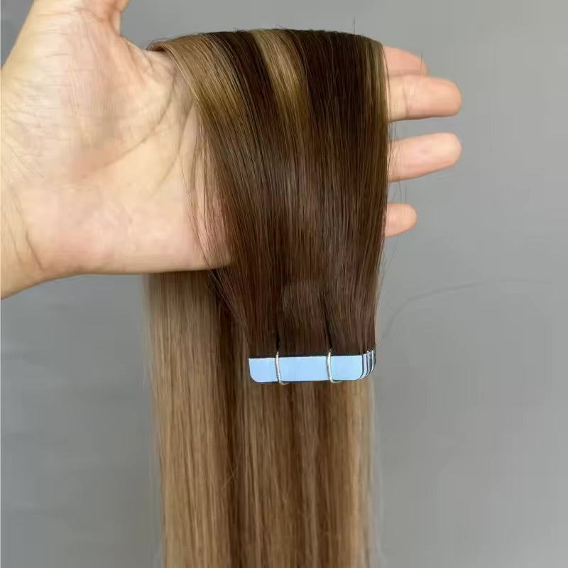 Remy Ombre Tape-In Human Hair Extensions | Maison Novaire