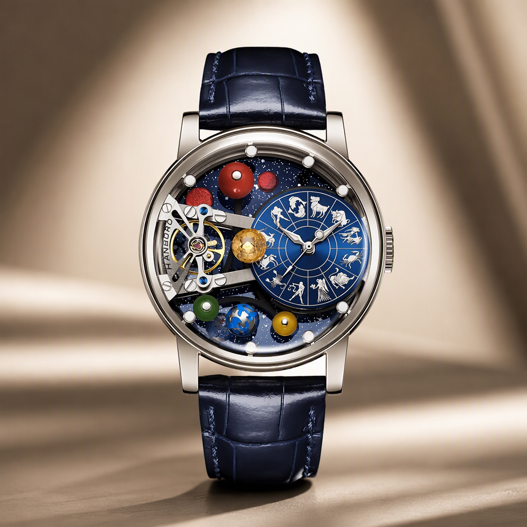 Starry Sky Skeleton Automatic Watch | Maison Novaire  - A1027-4 - Maison Novaire