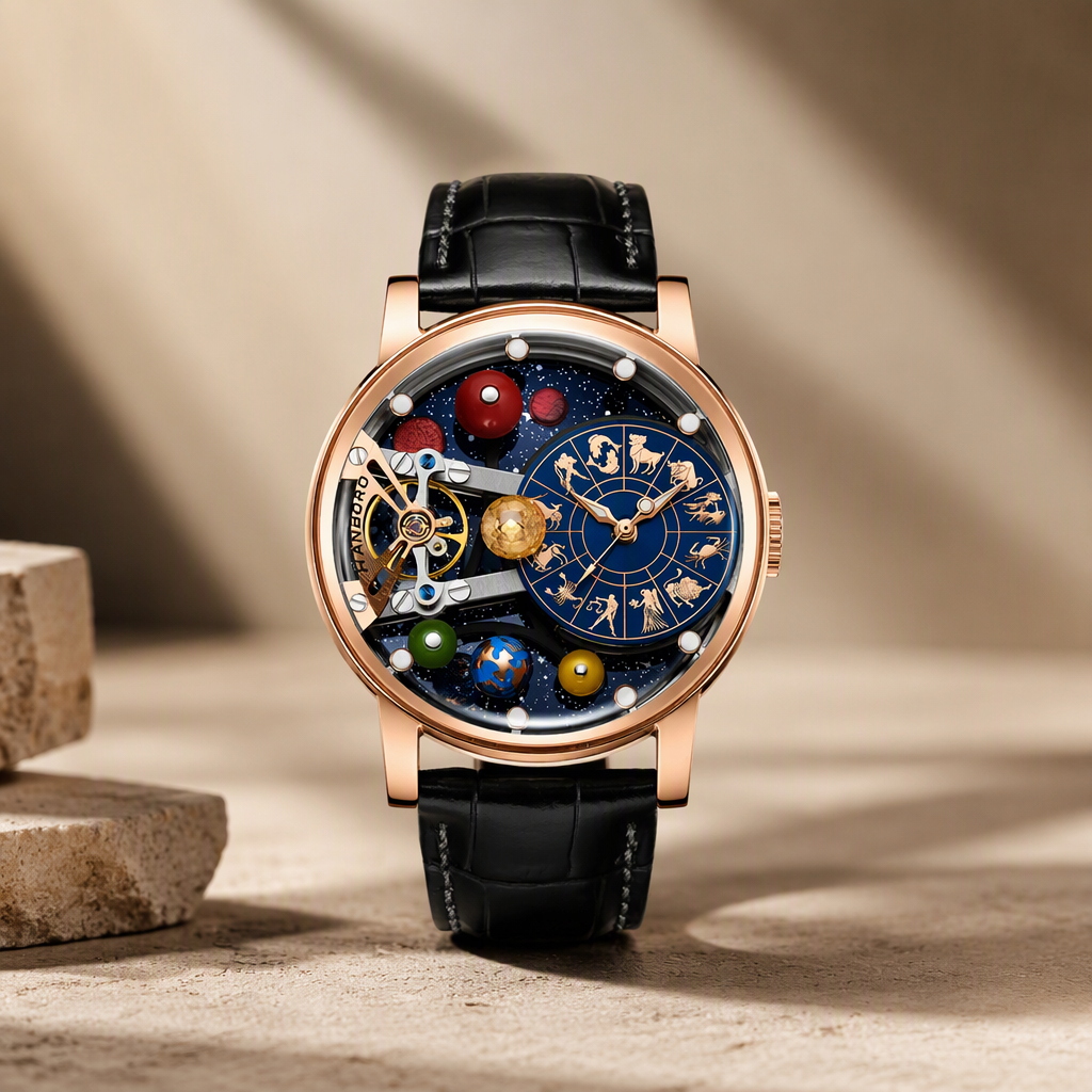 Starry Sky Skeleton Automatic Watch | Maison Novaire  - A1027-2 - Maison Novaire