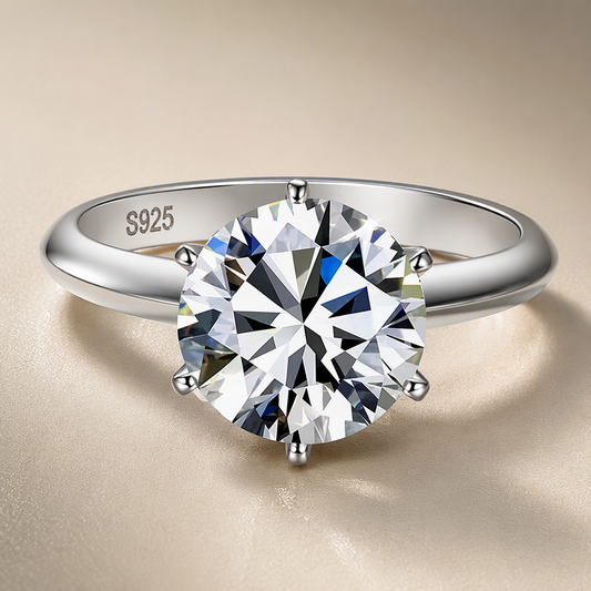 Moissanite Engagement Ring | Maison Novaire Signature Accessories