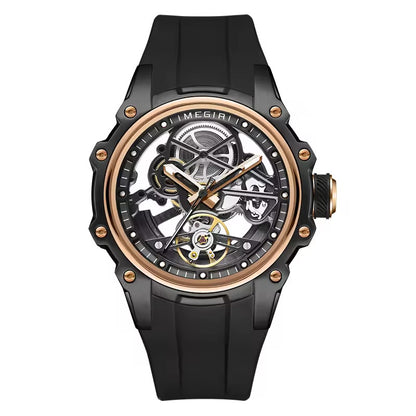 MEGIR Skeleton Automatic Watch | Maison Novaire