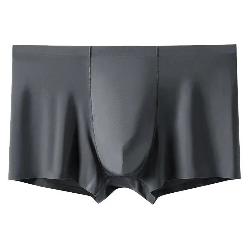 Ice Silk Boxers Men | Cool Touch Breathable Boxer Briefs Pack Moisture Wicking Anti-Odor All-Day Comfort - BLAKESTORE-NG