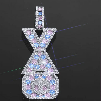Iced Out Custom Letter Pendant. - BLAKESTORE-NG