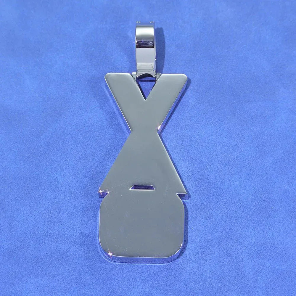 Iced Out Custom Letter Pendant. - BLAKESTORE-NG