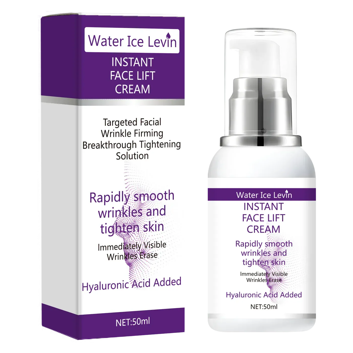 Instant Face Lift Cream – Firming & Wrinkle Smoothing with Hyaluronic Acid - Maison Novaire