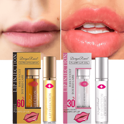 Instant Lip Plumper Oil – Moisturizing & Volumizing Gloss Serum - Maison Novaire